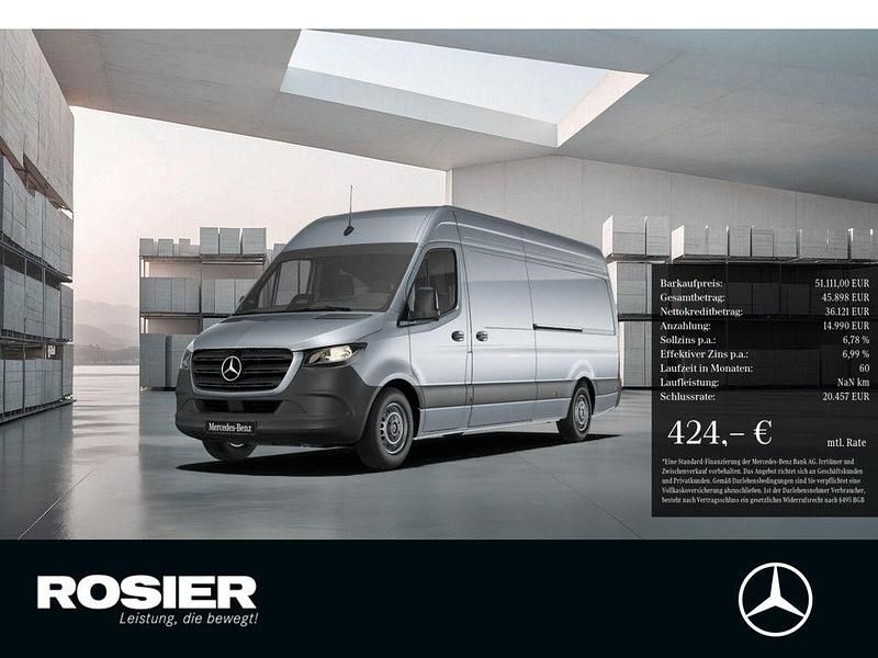 Gebraucht Mercedes Sprinter 170 PS (125 kW) 2026 Silber / hightechsilber Van