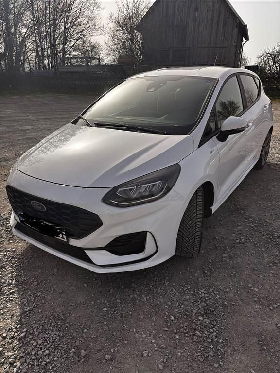 Gebraucht Ford Fiesta ST-Line 125 PS (91 kW) 2022 Weiß Kleinwagen