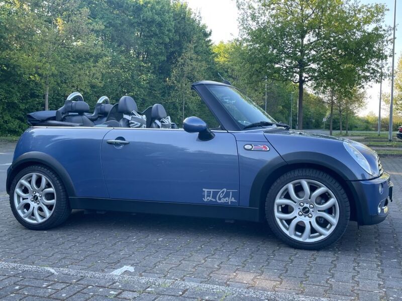 Blau Gebraucht 2004 Mini Cooper Cabriolet Cabrio | 12.500 € - Bild 1/4