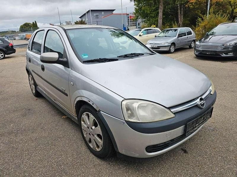 Silber Gebraucht 2003 Opel Corsa Njoy Kleinwagen | 690 € (Superpreis) - Bild 1/4
