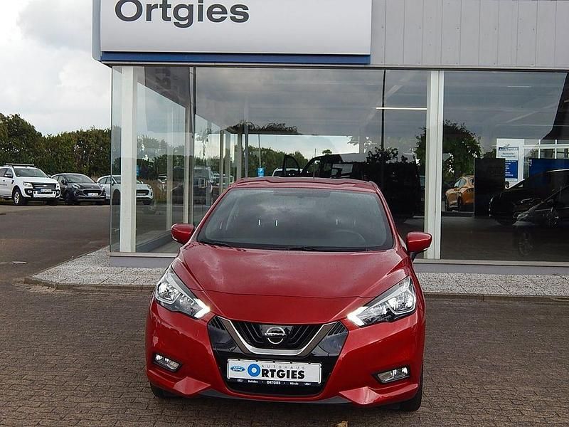 Rot Gebraucht 2020 Nissan Micra N-Way Kleinwagen | 12.980 € (Fairer Preis) - Bild 1/4