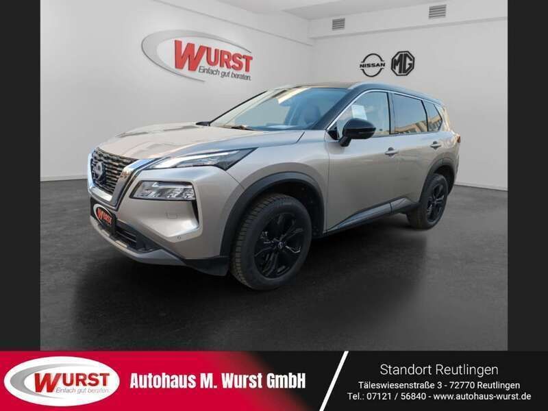 Champagne silver m Gebraucht 2024 Nissan X-Trail N-Connecta SUV | 37.298 € (Teuer) - Bild 1/4