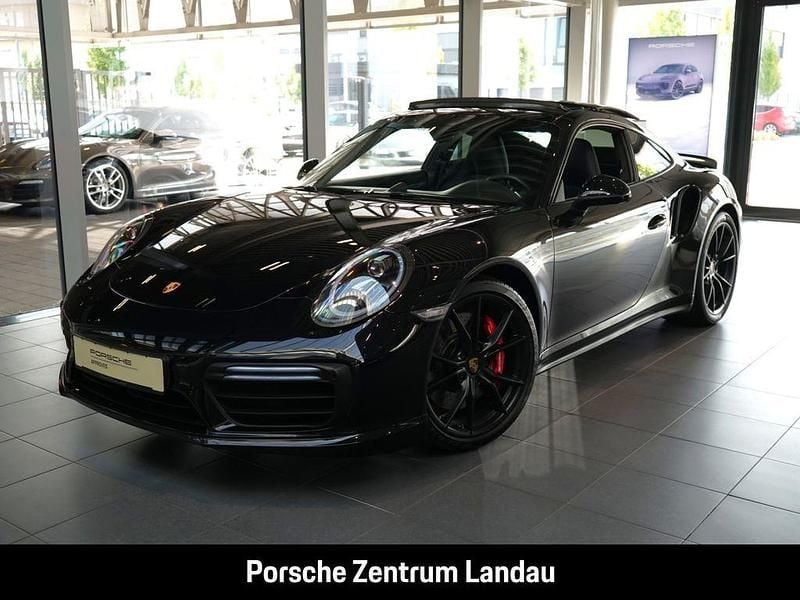 Schwarz Gebraucht 2018 Porsche 911 Turbo Sport | 117.911 € (Fairer Preis) - Bild 1/4