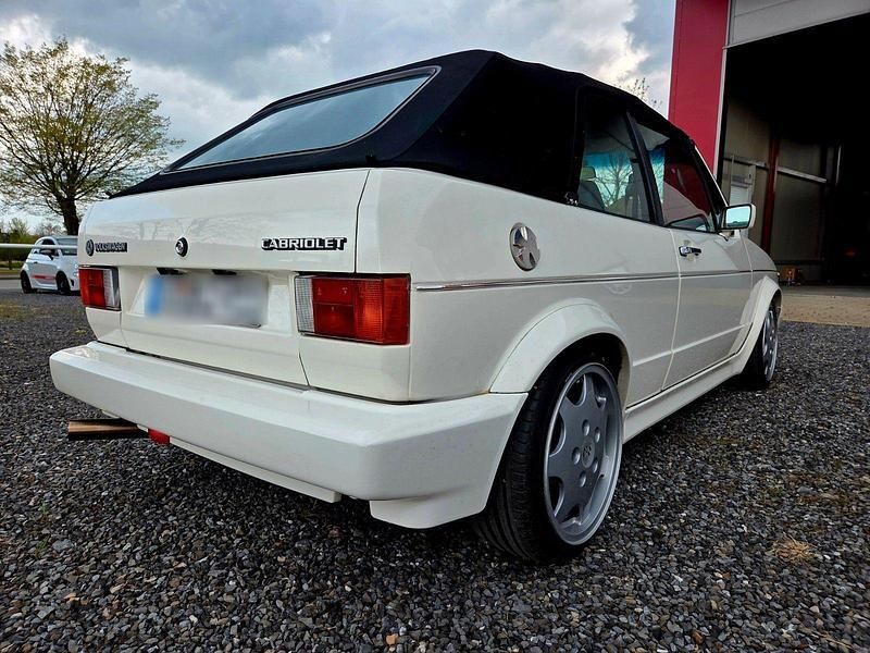 Gebraucht VW Golf Cabriolet R 98 PS (72 kW) 1986 Weiß Cabrio