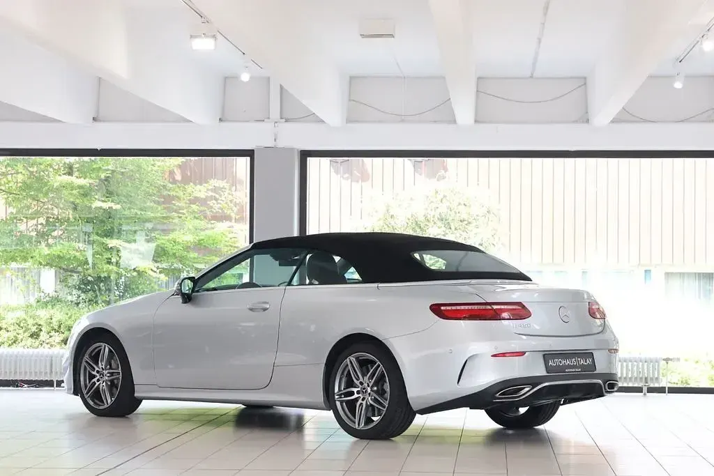 Gebraucht Mercedes E450 AMG 367 PS (269 kW) 2019 Silber(metallic) Cabrio