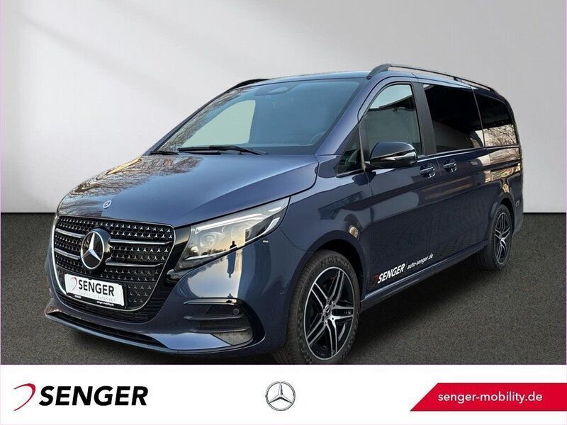 Blau Gebraucht 2025 Mercedes V300 Exclusive Van / Kleinbus | 99.950 € - Bild 1/4