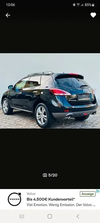 Gebraucht Nissan Murano Executive 190 PS (139 kW) 2013 Schwarz SUV