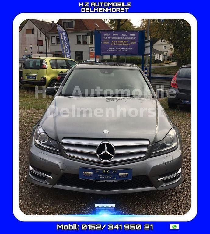 Grau Gebraucht 2012 Mercedes C250 AMG Limousine | 8.590 € (Fairer Preis) - Bild 1/4