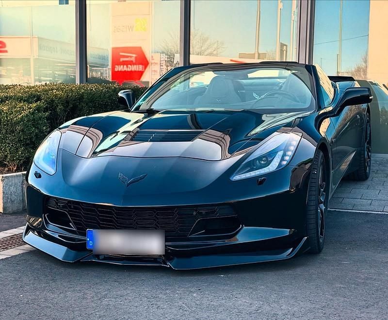Schwarz Gebraucht 2016 Corvette C7 Cabrio | 51.900 € - Bild 1/4
