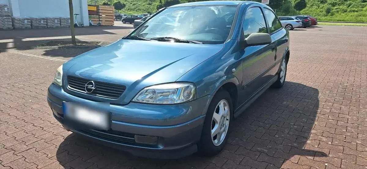 Gebraucht Opel Astra 115 PS (84 kW) 1998 Blau Coupé