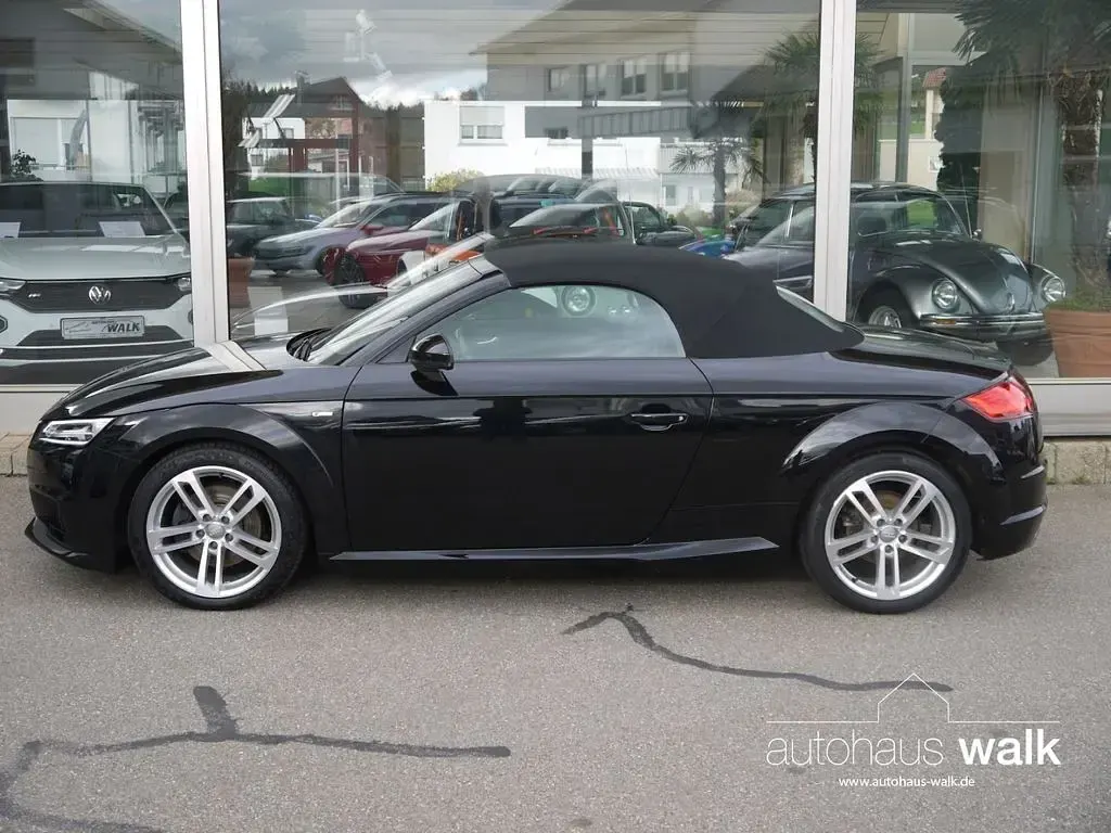 Gebraucht Audi TT Roadster S-Line 184 PS (135 kW) 2015 Schwarz Cabrio