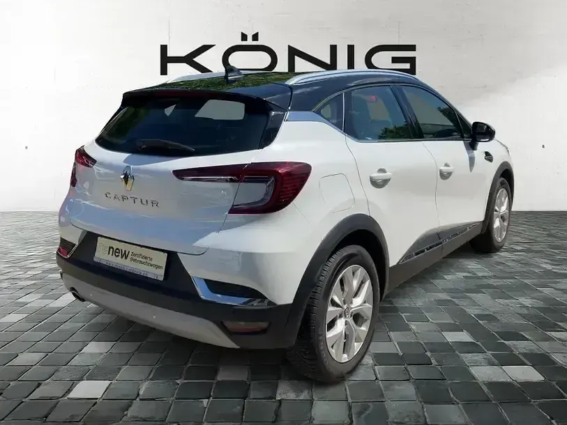 Gebraucht Renault Captur Intens 131 PS (96 kW) 2020 Weiss qnc+schwarz gne SUV