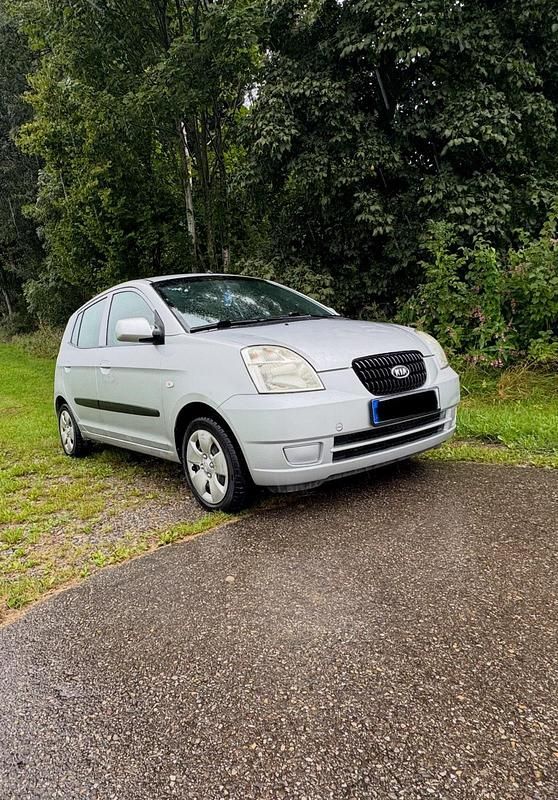 Silber Gebraucht 2008 Kia Picanto Kleinwagen | 1.100 € (Superpreis) - Bild 1/2