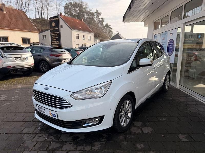 Weiß Gebraucht 2018 Ford C-MAX Titanium Van / Kleinbus | 12.900 € (Fairer Preis) - Bild 1/4