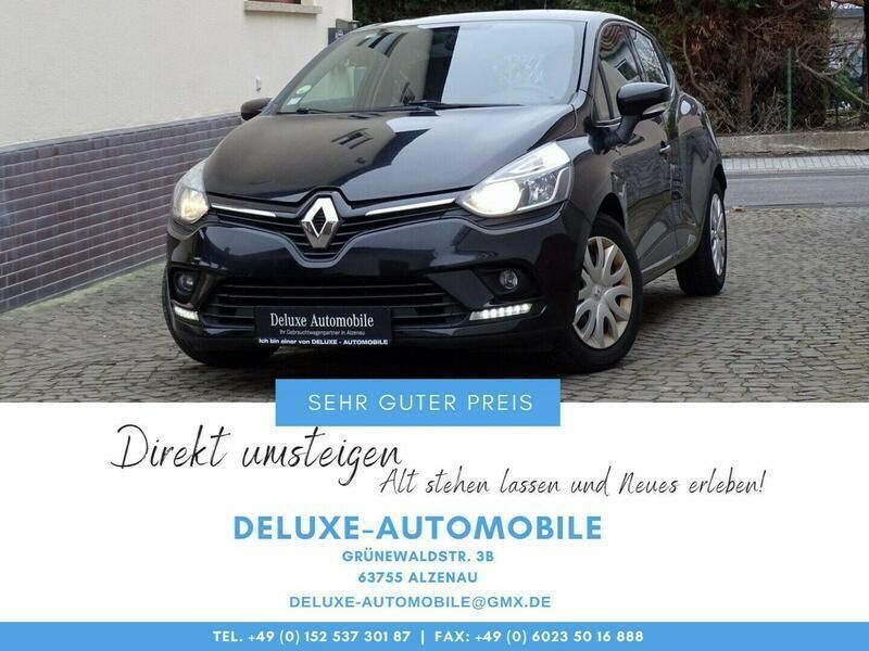 Schwarz metallic Gebraucht 2017 Renault Clio IV Kleinwagen | 7.350 € (Fairer Preis) - Bild 1/3