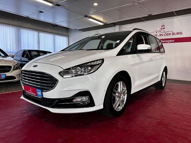 Gebraucht Ford Galaxy Trend 150 PS (110 kW) 2021 Weiß Van / Kleinbus