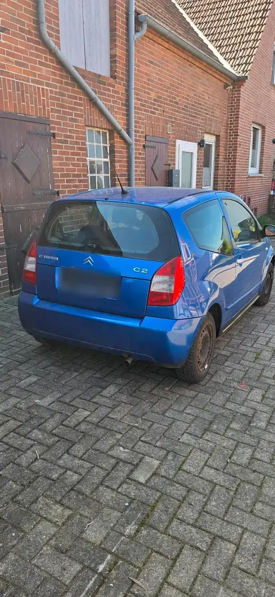 Gebraucht Citroën C2 73 PS (53 kW) 2007 Blau Kleinwagen