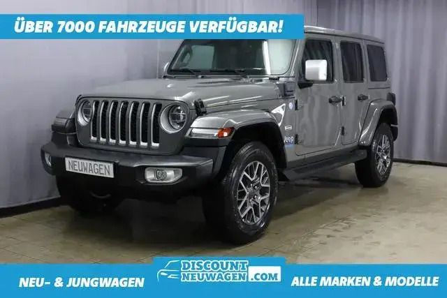 Sting gray uni Gebraucht 2022 Jeep Wrangler Unlimited Overland SUV | 61.430 € (Fairer Preis) - Bild 1/4