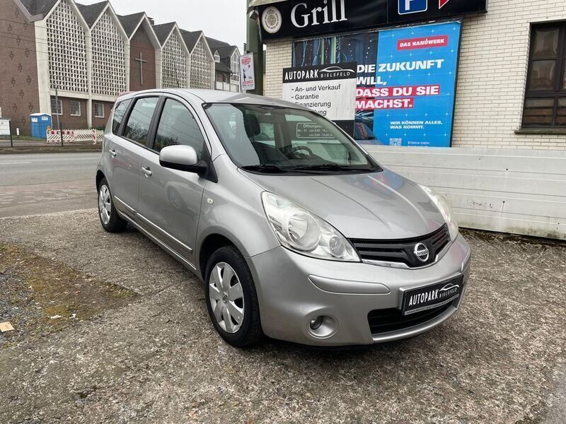 Silber Gebraucht 2009 Nissan Note Acenta Van / Kleinbus | 4.250 € (Fairer Preis) - Bild 1/4