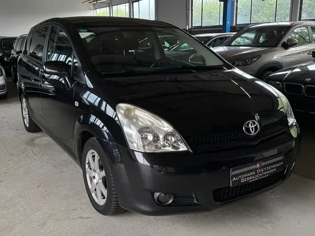 Gebraucht Toyota Corolla Verso Edition 129 PS (94 kW) 2007 Schwarz Van / Kleinbus