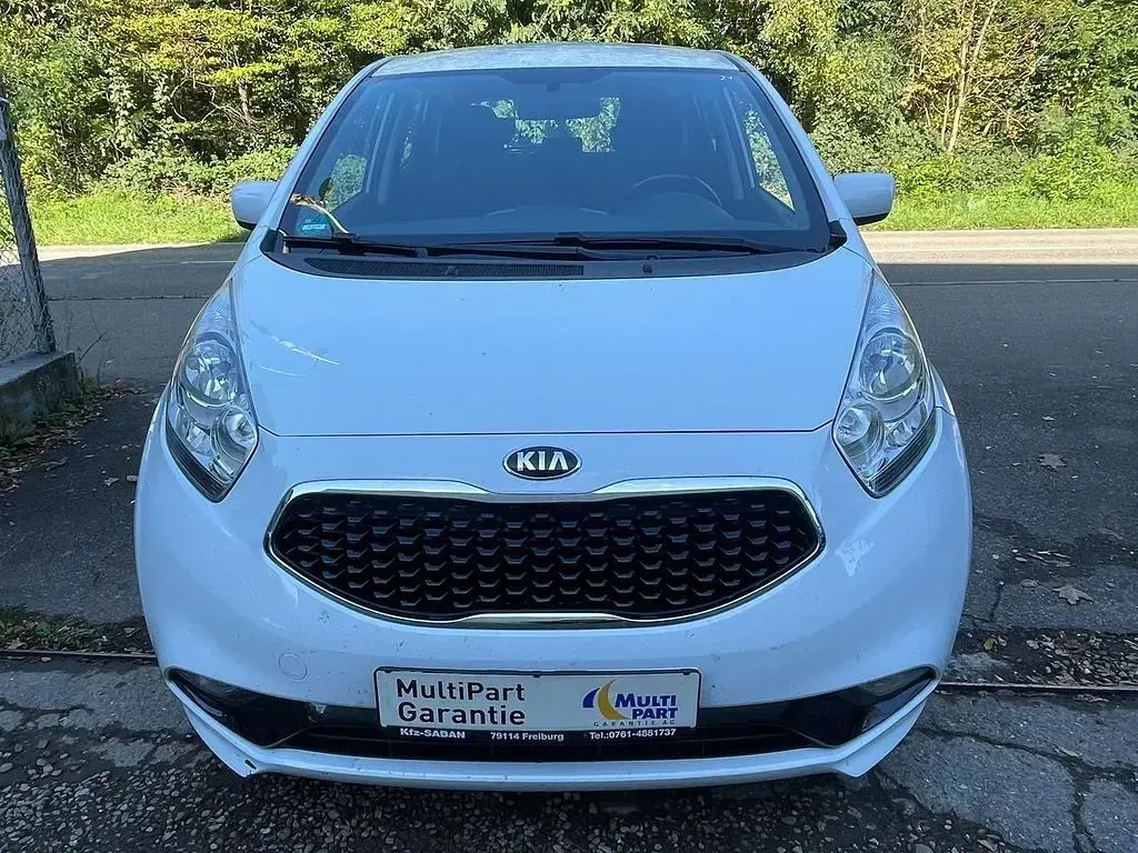 Gebraucht Kia Venga Edition 7 125 PS (91 kW) 2019 Weiß Kleinwagen