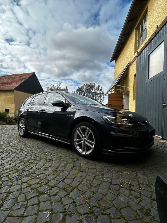 Gebraucht VW Golf VII GTD 220 PS (161 kW) 2019 Silber Kombi