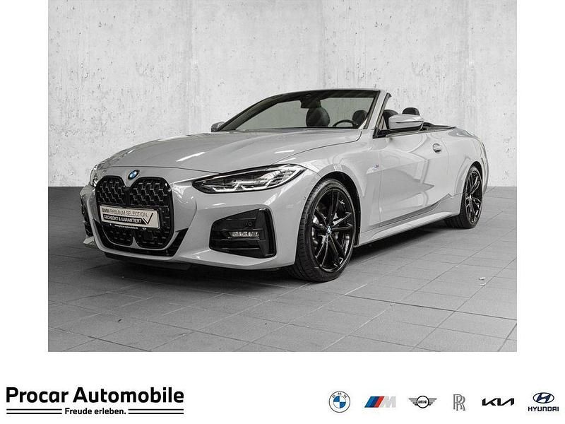 Grau Gebraucht 2023 BMW 430 Cabriolet M Sport Cabrio | 54.490 € (Teuer) - Bild 1/4