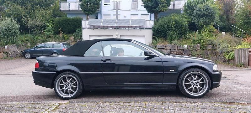 Schwarz Gebraucht 2000 BMW 330 Cabriolet Sport Line Cabrio | 12.500 € (Guter Preis) - Bild 1/4