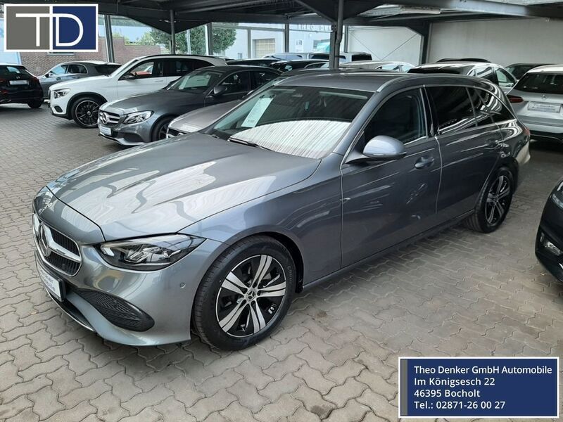 Selenitgrau metalliclack Gebraucht 2023 Mercedes C180 Advanced Plus Kombi | 34.900 € (Fairer Preis) - Bild 1/4