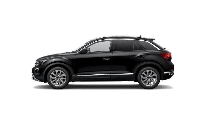 Gebraucht VW T-Roc Style 110 PS (80 kW) 2023 Deep black perleffekt (schwarz) SUV