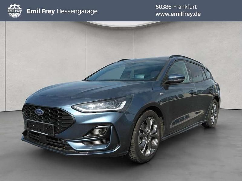 Chrome blue metallic Gebraucht 2023 Ford Focus ST-Line X Kombi | 20.950 € (Guter Preis) - Bild 1/4