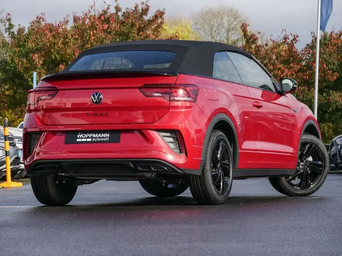 Gebraucht VW T-Roc Cabriolet R-line 150 PS (110 kW) 2025 Rot Cabrio