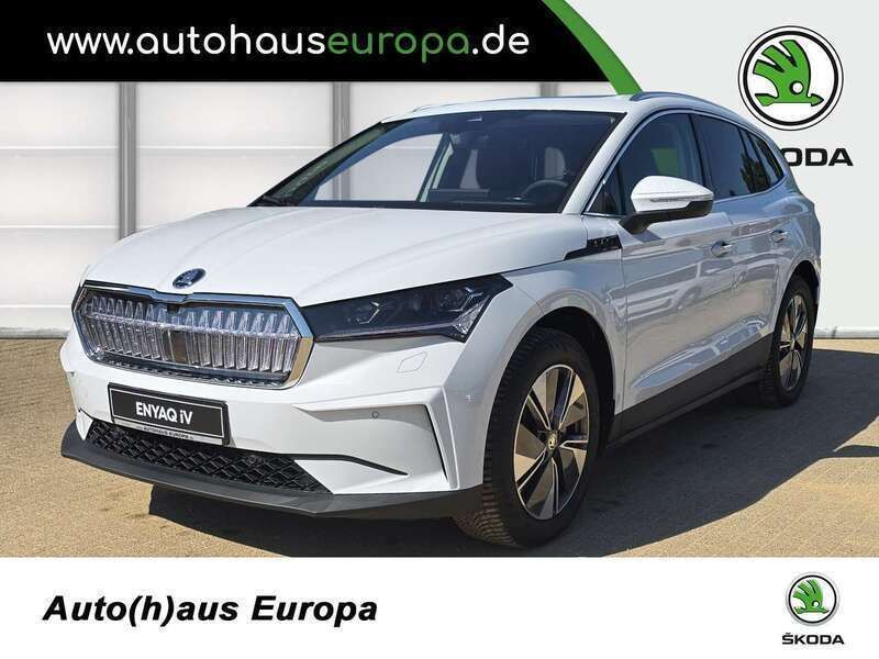 Moonweiss metallic Neu 2025 Skoda Enyaq iV Loft SUV | 48.990 € (Superpreis) - Bild 1/4