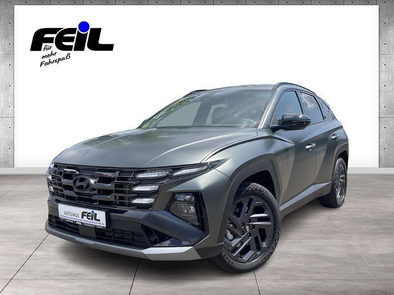 Pine green matt Neu 2025 Hyundai Tucson SUV | 34.980 € (Fairer Preis) - Bild 1/4