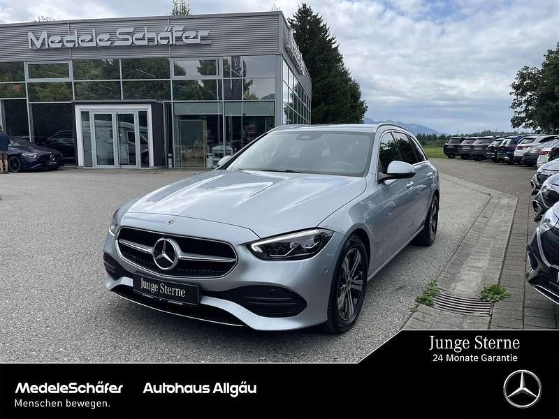 Silber Gebraucht 2024 Mercedes C220 Avantgarde Kombi | 37.960 € (Fairer Preis) - Bild 1/4