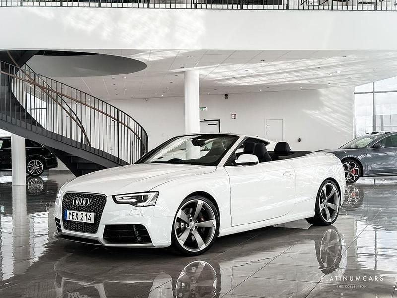 Weiß Gebraucht 2013 Audi RS5 Sport Cabrio | 44.794 € (Superpreis) - Bild 1/4