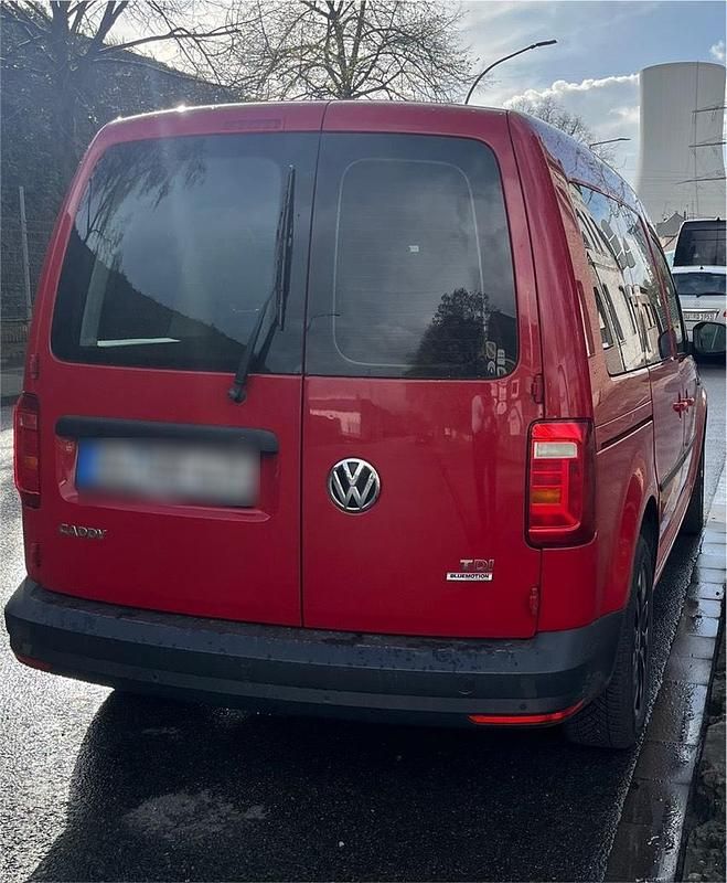 Gebraucht VW Caddy 150 PS (110 kW) 2015 Rot Van / Kleinbus