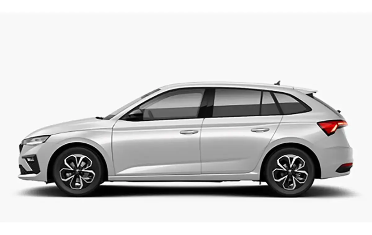 Neu Skoda Scala 150 PS (110 kW) 2026 Mondweiß metallic Kleinwagen