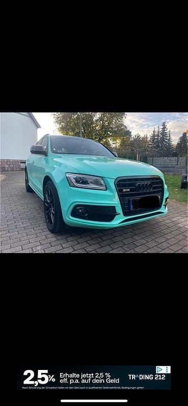 Grün Gebraucht 2015 Audi SQ5 SUV | 16.499 € (Superpreis) - Bild 1/4