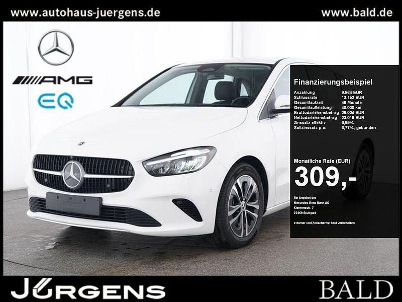 Weiss polarweiss Gebraucht 2024 Mercedes B200 Progressive Van / Kleinbus | 32.850 € (Fairer Preis) - Bild 1/4