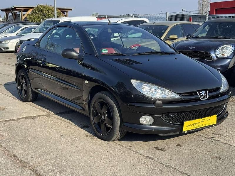 Gebraucht Peugeot 206 CC 109 PS (80 kW) 2005 Schwarz Cabrio