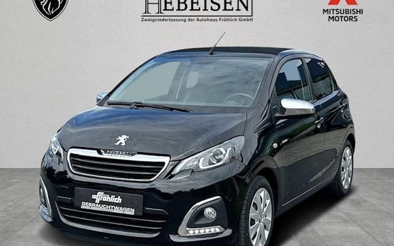Caldera schwarz metallic Gebraucht 2019 Peugeot 108 Style Kleinwagen | 9.900 € (Fairer Preis) - Bild 1/4