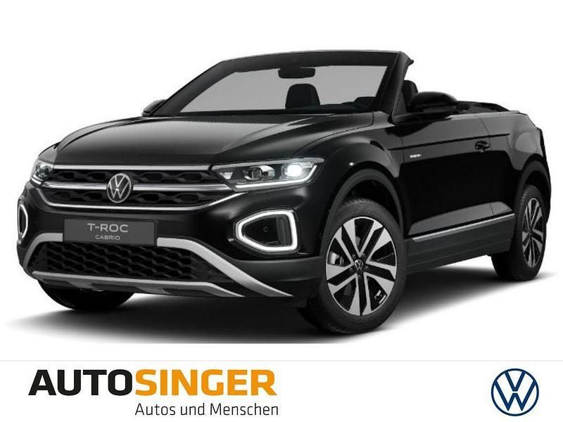 Deep black perleffekt schwarz Neu 2025 VW T-Roc Cabriolet S Cabrio | 35.480 € (Fairer Preis) - Bild 1/4