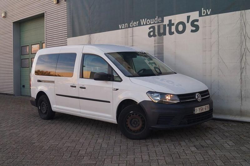 Gebraucht VW Caddy Maxi Conceptline 102 PS (75 kW) 2020 Weiß Van / Kleinbus