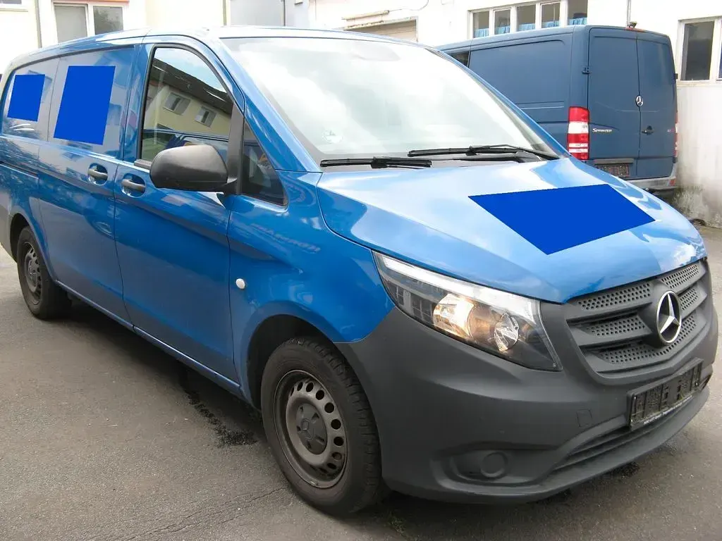 Gebraucht Mercedes Vito 163 PS (119 kW) 2019 Blau Van