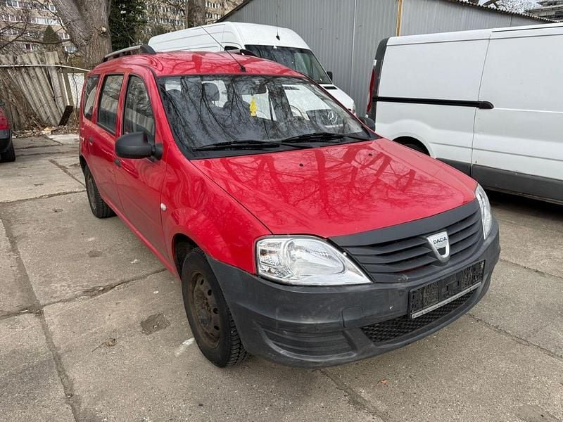 Gebraucht Dacia Logan MCV 75 PS (55 kW) 2010 Rot Kombi
