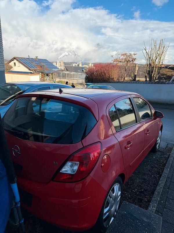 Gebraucht Opel Corsa 90 PS (66 kW) 2007 Rot Kleinwagen
