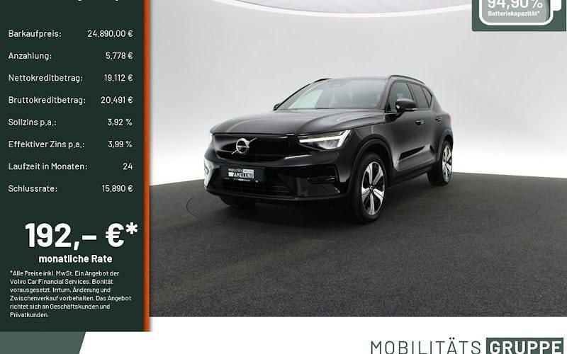 Gebraucht Volvo EX40 Plus 169 kW (231 PS) 2022 Schwarz SUV