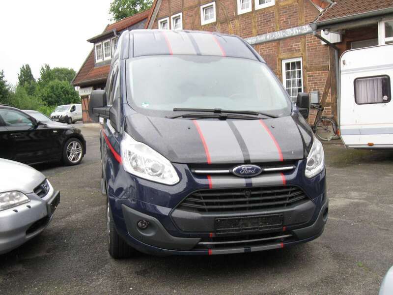 Gebraucht Ford Transit Custom Trend 131 PS (96 kW) 2017 Blazerblau Van / Kleinbus