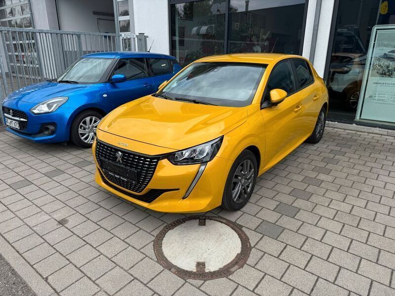 Gelb Gebraucht 2021 Peugeot 208 Active Kleinwagen | 13.900 € (Fairer Preis) - Bild 1/4